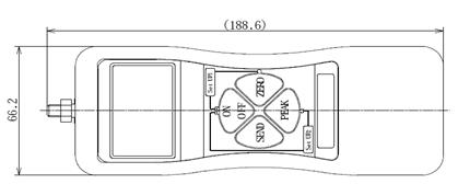 DS2系列外置傳感器推拉力計結(jié)構(gòu)尺寸圖1